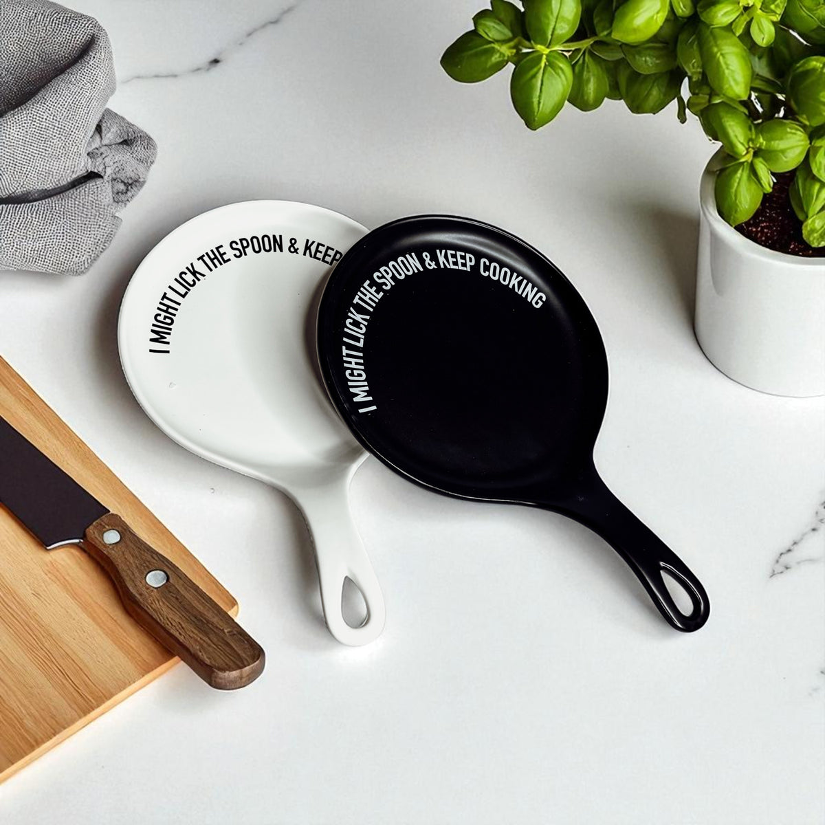 Counter protection tools
Kitchen mess solution
Artisan kitchen accessories
Hand lettered kitchen decor